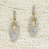 85150, CRYSTAL RHINESTONE EARRING