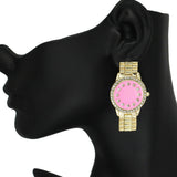 85493, PAVE WATCH POST EARRING 2"