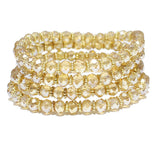 85658, BEADED STRETCH BRACELET SET