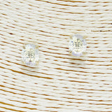 85987, OVAL STONE STUD EARRING