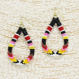 86110, TEARDROP BEAD EARRING