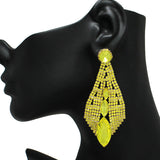 86660, CRYSTAL RHINESTONE EVENING EARRING