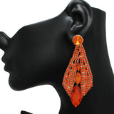86660, CRYSTAL RHINESTONE EVENING EARRING