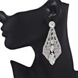 86660, CRYSTAL RHINESTONE EVENING EARRING