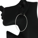 86839, 60MM* THIN ROUND HOOP EARRING