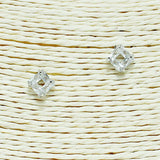 86883, DAINTY CUBIC ZIRCONIA STUD EARRING