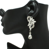 86937, RHINESTONE EVENING EARRING