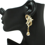86937, RHINESTONE EVENING EARRING