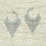 87125, CRYSTAL RHINESTONE EVENING EARRING