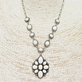 87372, WESTERN SEMI PRECIOUS STONE NECKLACE