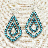 87523, WESTERN QUATREFOIL EARRING