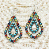 87523, WESTERN QUATREFOIL EARRING