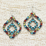 87524, WESTERN MARQUISE EARRING