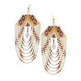 87584, SEED BEADED EARRING