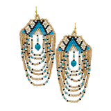 87584, SEED BEADED EARRING