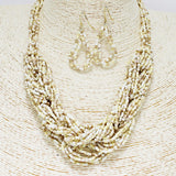 87596, SEED BEADED NECKLACE