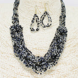 87596, SEED BEADED NECKLACE