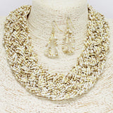 87597, SEED BEADED NECKLACE
