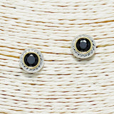 87613, DESIGNER INSPIRED STUD EARRING