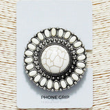 87625, WESTERN ROUND SHAPE SELF ADHESIVE PHONE GRIP