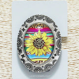 87629, WESTERN GLASS BUBBLE SELF ADHESIVE PHONE GRIP
