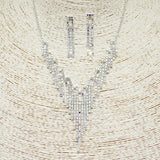 87654, PAVE RHINESTONE NECKLACE
