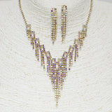 87654, PAVE RHINESTONE NECKLACE