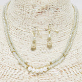 87678, FRESHWATER PEARL N BEAD HANDMADE NECKLACE