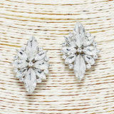 87697, MARQUISE ACCENT RHINESTONE EARRING
