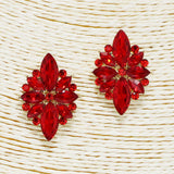 87697, MARQUISE ACCENT RHINESTONE EARRING