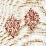 87697, MARQUISE ACCENT RHINESTONE EARRING