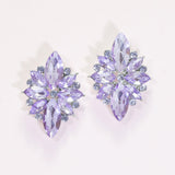 87697, MARQUISE ACCENT RHINESTONE EARRING