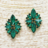 87697, MARQUISE ACCENT RHINESTONE EARRING