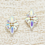 87697, MARQUISE ACCENT RHINESTONE EARRING