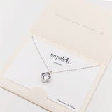 87705, DAINTY CLOVER PENDANT NECKLACE