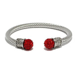 87767, FIREBALL DESIGNER INSPIRED CUFF BRACELET