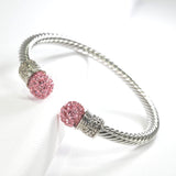 87767, FIREBALL DESIGNER INSPIRED CUFF BRACELET