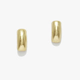 88023, CURVED METAL STUD EARRING