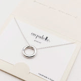 88068, DAINTY RING PENDANT NECKLACE