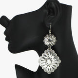 88137, WESTERN LEAF DANGLE EARRING