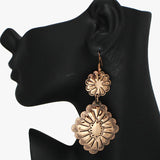 88137, WESTERN LEAF DANGLE EARRING