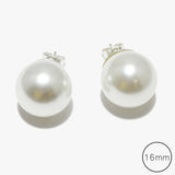 88151, 925 STERLING SILVER POST PEARL STUD EARRING