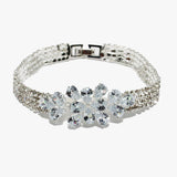 88208, TEARDROP ACCENT CUBIC ZIRCONIA BRACELET