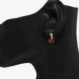 88339, STAR ACCENT CUBIC ZIRCONIA STUD EARRING