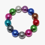 88546, SOLID PEARL STRETCH BRACELET