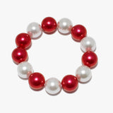 88546, SOLID PEARL STRETCH BRACELET