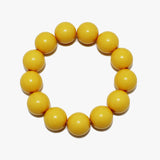 88546, SOLID PEARL STRETCH BRACELET