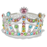 88547, CROWN RHINESTONE BRACELET