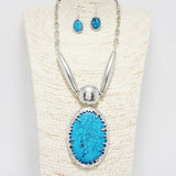 88558, OVAL SEMI PRECIOUS STONE NECKLACE