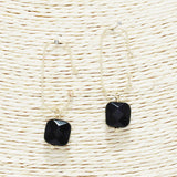 88563, SEMI PRECIOUS STONE DANGLE EARRING